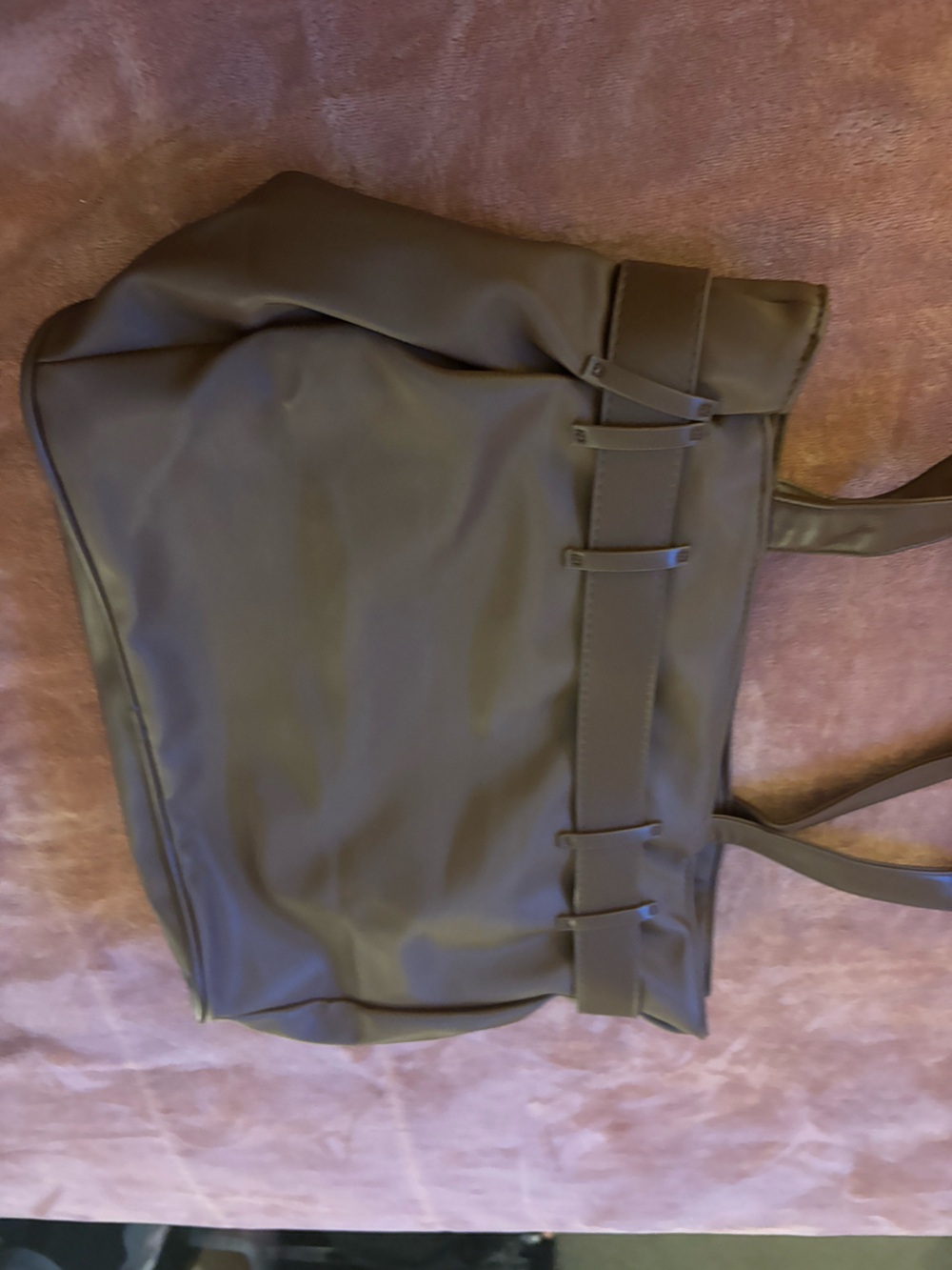 Brown Men's Tote Bag - Minimalist Everyday Carry